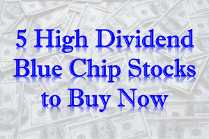 High Dividend Blue Chip Stocks