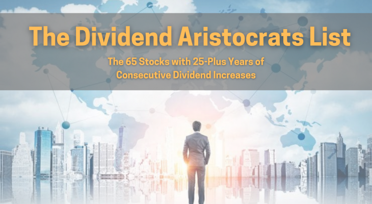 cover image: the dividend aristocrats list